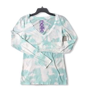 Nollie tie dye long sleeve top